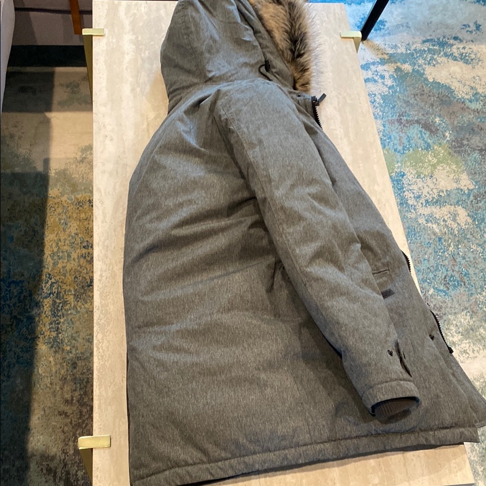 Michael Kors Men's Hooded Bib Snorkel Parka